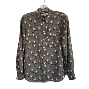 LOFT Button Down Blouse